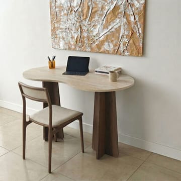 Soryn Skrivebord 120x75x60 cm - Travertine Walnut - Møbler - Bord - Kontorbord - Skrivebord
