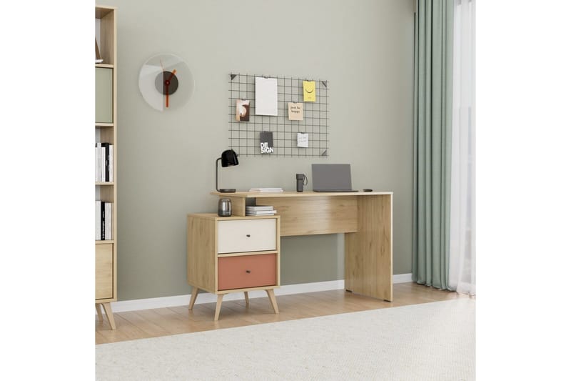 Studie skrivebord Felyra Flerfarget - Multifarget - Møbler - Bord - Kontorbord - Skrivebord
