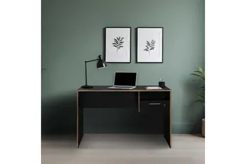 Studie skrivebord Matulca Antrasitt / Eik - Antrasitt / Eik - Møbler - Bord - Kontorbord - Skrivebord