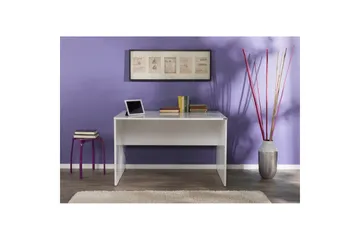 Studie skrivebord Matulca Hvit - Hvit - Møbler - Bord - Kontorbord - Skrivebord