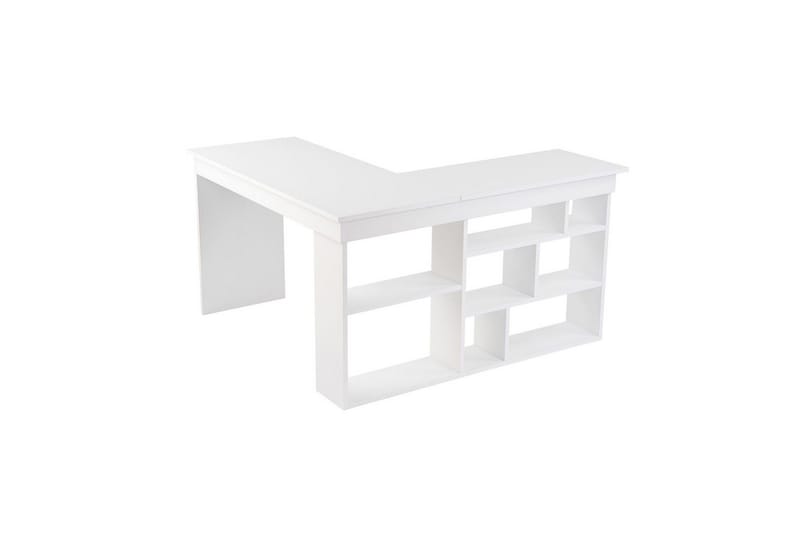 Studiebord Regar Naturlig Hvit, Naturlig Hvit