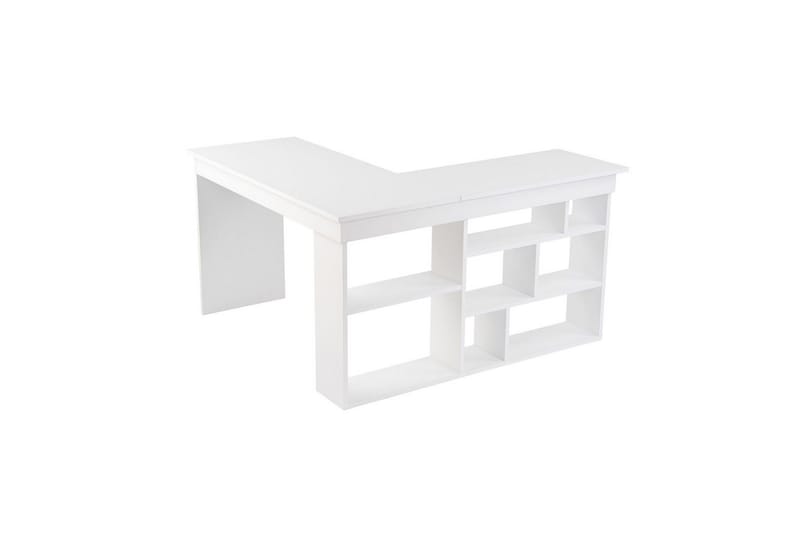 Studiebord Regar Naturlig Hvit - Naturlig Hvit - Møbler - Bord - Kontorbord - Skrivebord