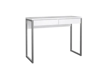 Taketo Skrivebord 40x101,6 cm - Hvit - Møbler - Bord - Kontorbord - Skrivebord