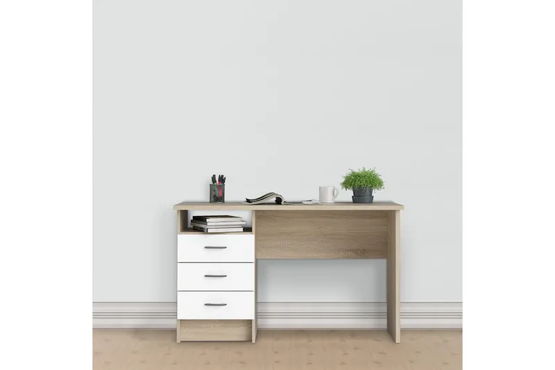 Taketo Skrivebord 48,1x120,1 cm - Natur - Møbler - Bord - Kontorbord - Skrivebord