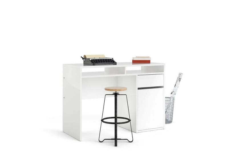 Taketo Skrivebord 48x110 cm - Elfenben - Møbler - Bord - Kontorbord - Skrivebord