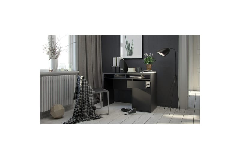 Taketo Skrivebord 48x110 cm - Mørk grå - Møbler - Bord - Kontorbord - Skrivebord