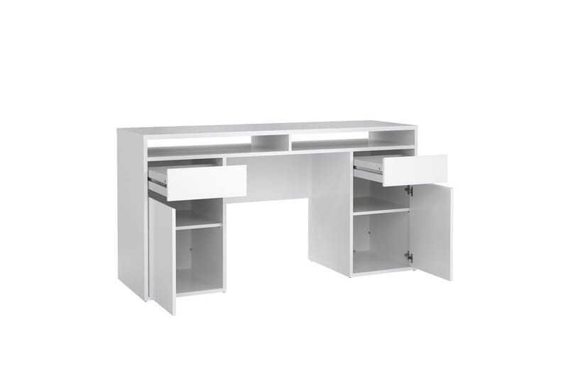 Taketo Skrivebord 48x149 cm - Hvit - Møbler - Bord - Kontorbord - Skrivebord