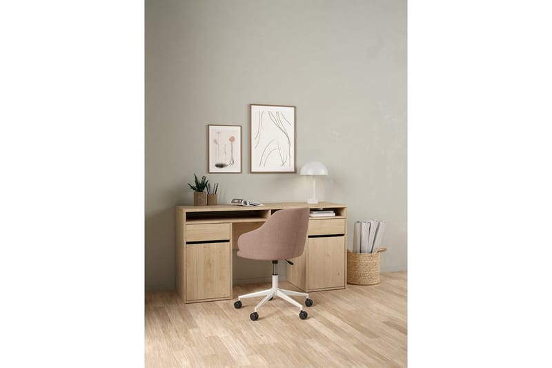 Taketo Skrivebord 48x149 cm - Natur - Møbler - Bord - Kontorbord - Skrivebord