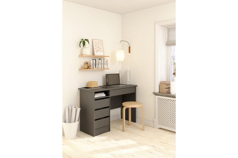Taketo Skrivebord 49x109 cm - Mørk gr�å - Møbler - Bord - Kontorbord - Skrivebord