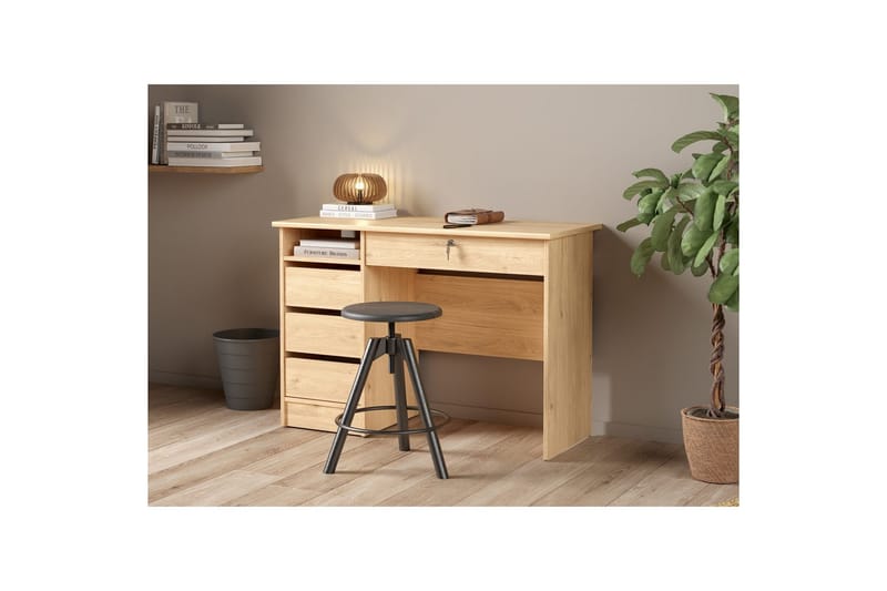 Taketo Skrivebord 49x109 cm - Natur - Møbler - Bord - Kontorbord - Skrivebord