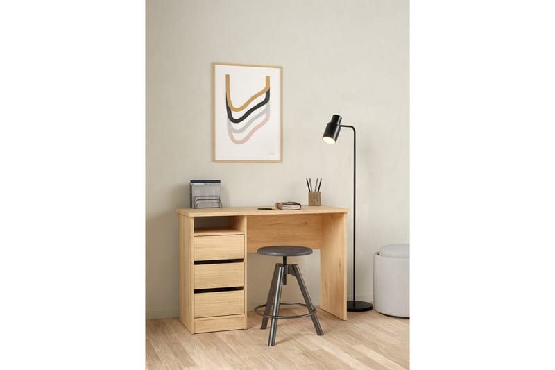 Taketo Skrivebord 49x110 cm - Brun - Møbler - Bord - Kontorbord - Skrivebord