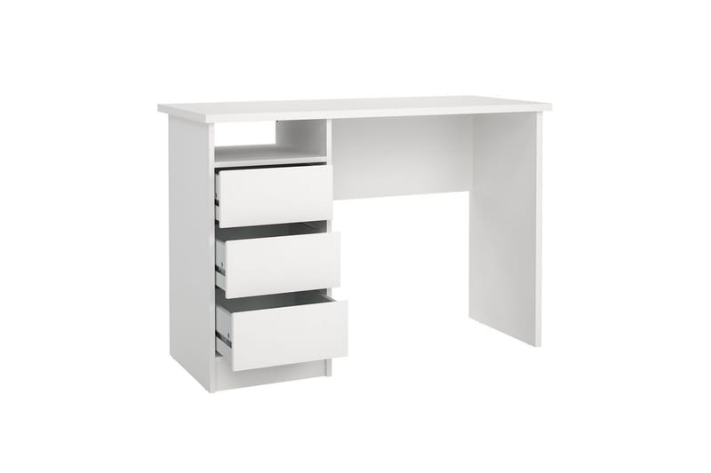 Taketo Skrivebord 49x110 cm - Hvit - Møbler - Bord - Kontorbord - Skrivebord