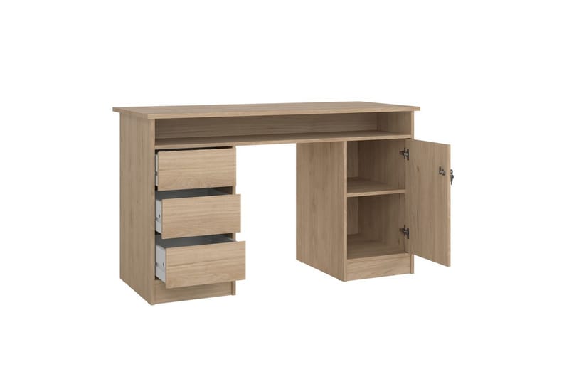 Taketo Skrivebord 55x126 cm - Natur - Møbler - Bord - Kontorbord - Skrivebord