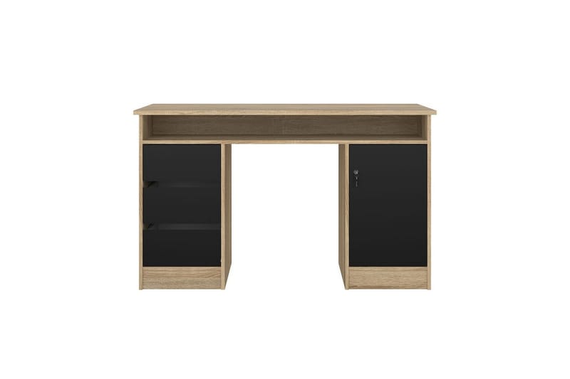 Taketo Skrivebord 55x126 cm - Natur/Svart - Møbler - Bord - Kontorbord - Skrivebord