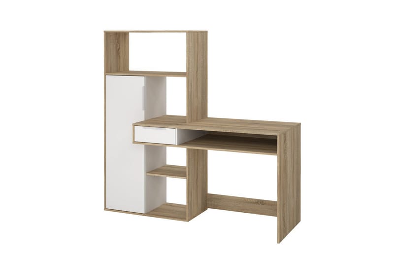 Taketo Skrivebord 60x163 cm - Hvit - Møbler - Bord - Kontorbord - Skrivebord