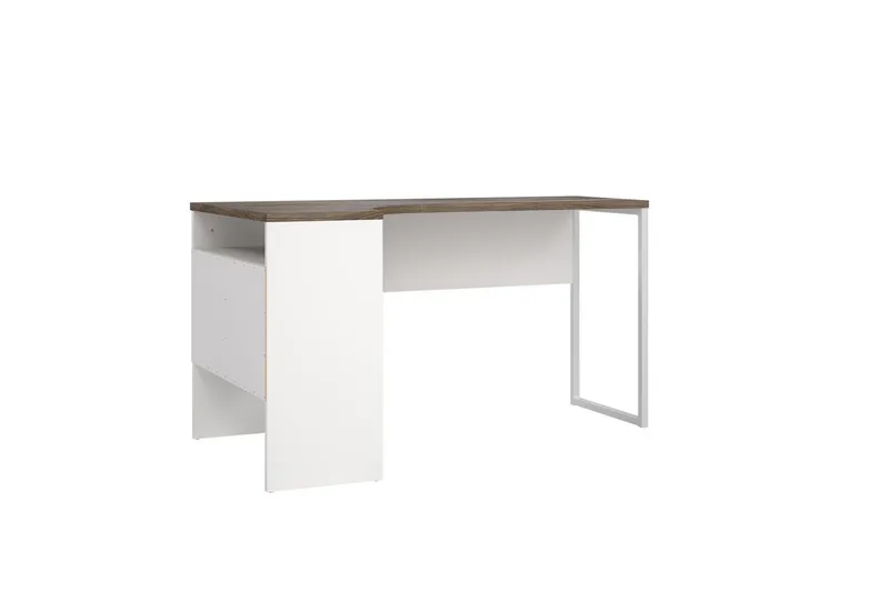 Taketo Skrivebord 81x145,1 cm - Hvit - Møbler - Bord - Kontorbord - Skrivebord