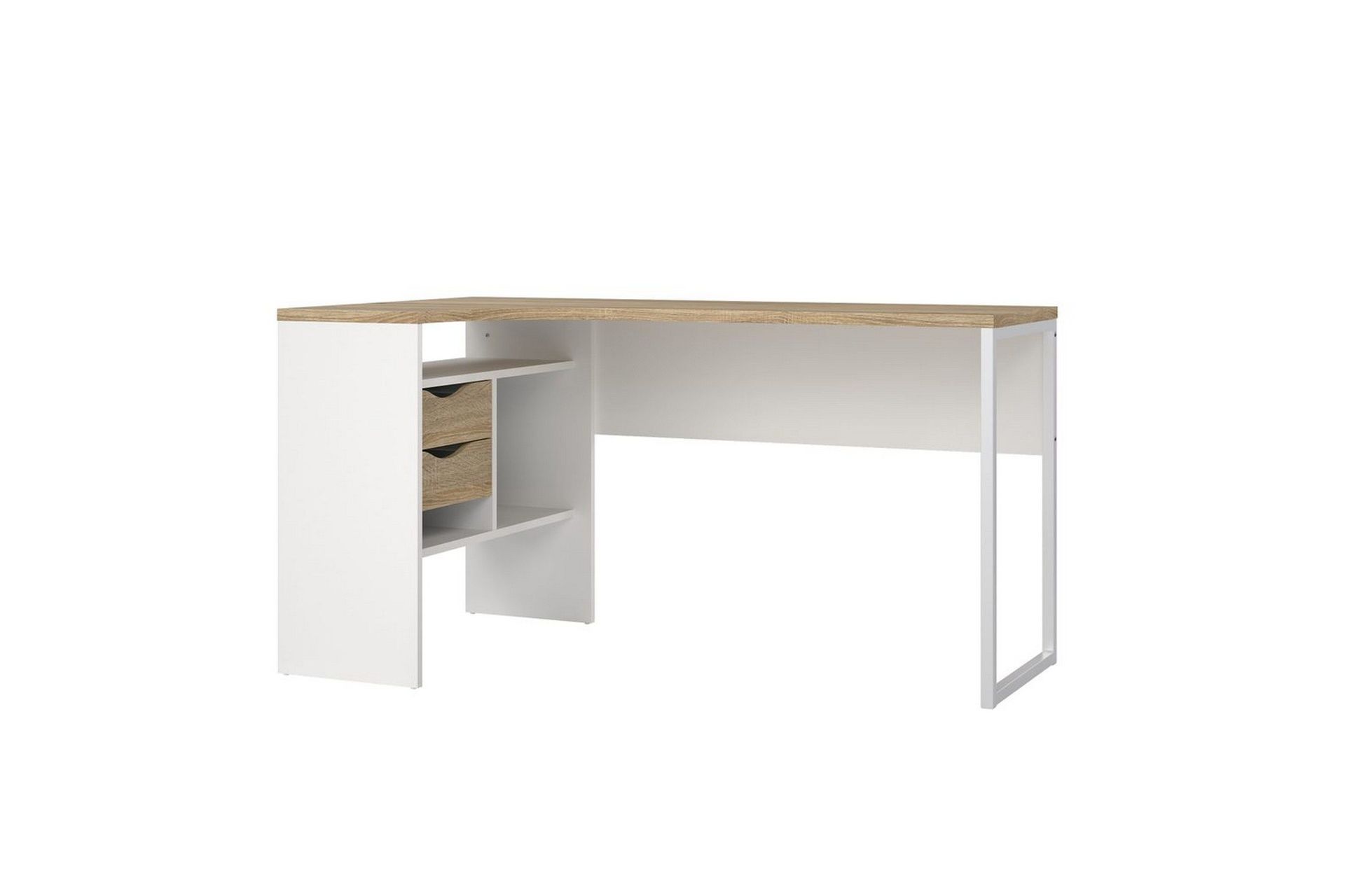 Taketo Skrivebord 81x145,1 cm - Hvit