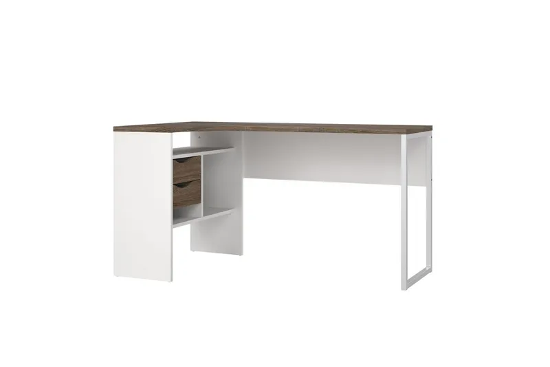 Taketo Skrivebord 81x145,1 cm - Hvit - Møbler - Bord - Kontorbord - Skrivebord