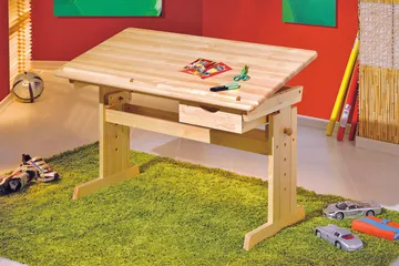 Dreyfus Tegnebord 109 cm - Tre - Møbler - Barnemøbler - Barnebord - Skrivepult barn