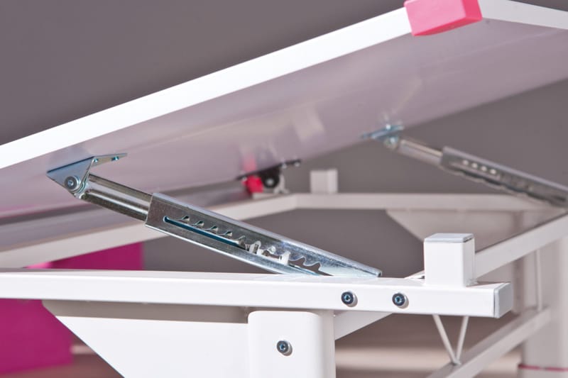 Ivar Skrivebord Barn - Hvit/Grønn/Rosa - Møbler - Bord - Kontorbord - Tegnebord