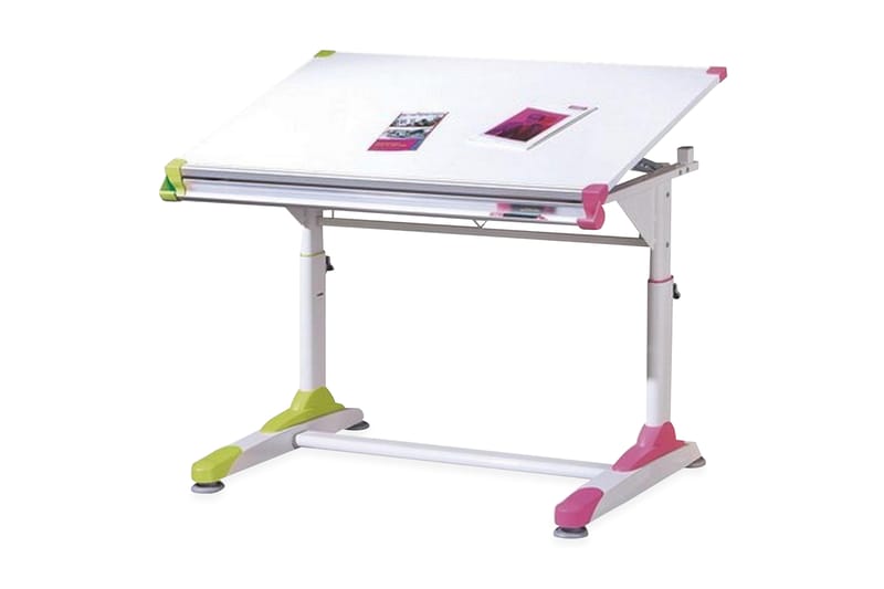 Lesesne Tegnebord 100 cm - Rosa/Grønn - Møbler - Bord - Kontorbord - Tegnebord