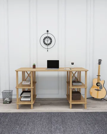 Ticoman Skrivebord 145 cm - Eik - Møbler - Bord - Kontorbord - Skrivebord