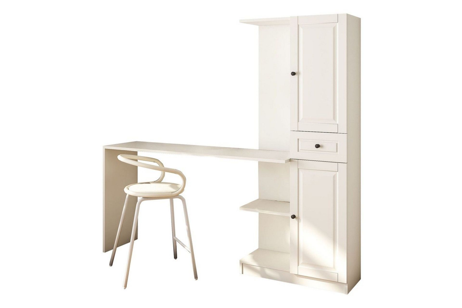 Torrel Skrivebord 40x155 cm - Hvit