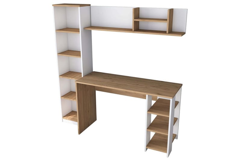 Traven Skrivebord 45x160 cm - Hvit - Møbler - Bord - Kontorbord - Skrivebord