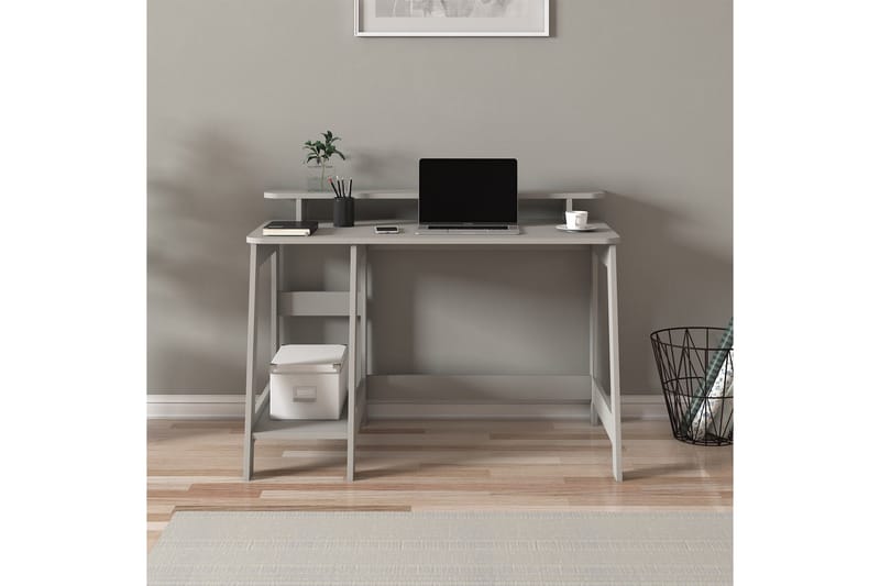 Voiture Skrivebord 60x120 cm - Grå - Møbler - Bord - Kontorbord - Skrivebord