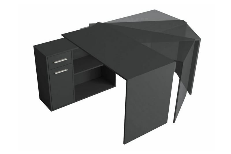 Wickston Skrivebord 120 cm - Antrasitt - Skrivebord