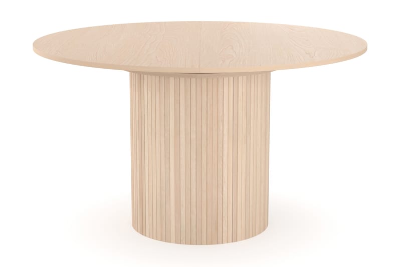 Kopparbo Rund Spisegruppe 130-150 cm 6 Alsarp Spisestoler - Naturell - Møbler - Bord - Spisegrupper
