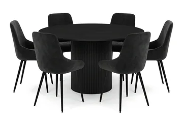 130 cm - Svartbeiset eik