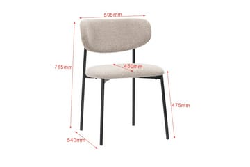 Kopparbo Rund Spisegruppe 180 cm – Spisebord med 8 Lucy Spisestoler i Tre med Valnøttutseende - Brun - Møbler - Bord - Spisegrupper