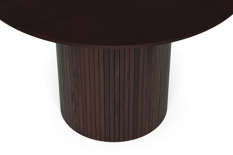 Kopparbo rundt spisebord 110 cm finér - Røkt eik - Møbler - Bord - Spisebord & kjøkkenbord