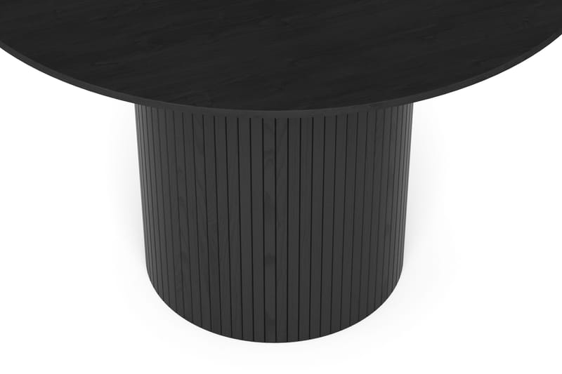 Kopparbo rundt spisebord 110 cm finér - Svartbeiset eik - Møbler - Bord - Spisebord & kjøkkenbord