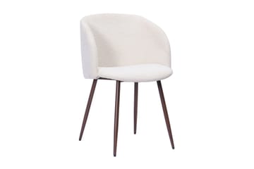 Kopparbo Rundt Spisebord 150 cm med 6 Greya Spisestoler med armlener - Valnøtt - Møbler - Bord - Spisegrupper