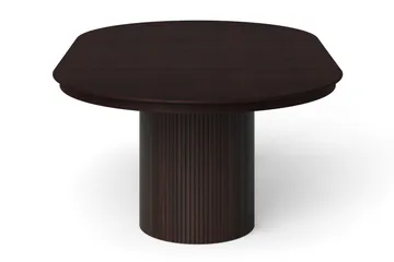 Kopparbo rundt uttrekkbart spisebord 140–240 cm finér - Møbler - Bord - Spisebord & kjøkkenbord