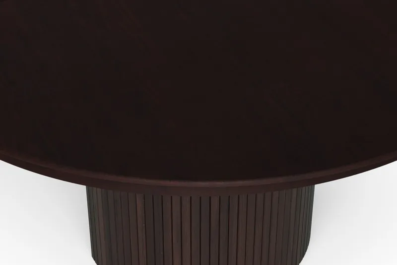 Kopparbo rundt uttrekkbart spisebord 140–240 cm finér - Møbler - Bord - Spisebord & kjøkkenbord
