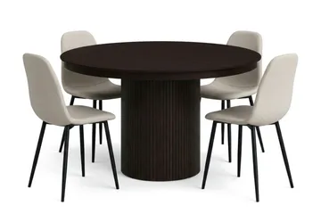 120-220 cm - Røkt eik