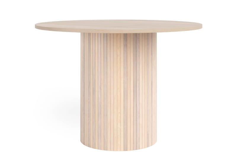 Kopparbo Spisebord 106 cm - Lyst hvitlasert eik - Spisebord & kjøkkenbord