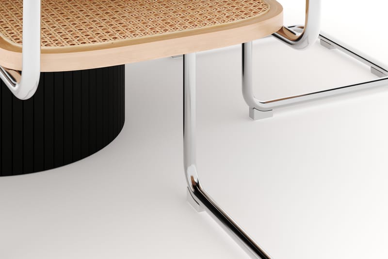 Kopparbo Spisebord 150 cm med 4 stk Build Matstkolar - Svart - Møbler - Bord - Spisegrupper