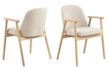 Kopparbo spisebord 180–240 cm uttrekkbart med 4 Reciclar spisestoler - Møbler - Bord - Spisegrupper