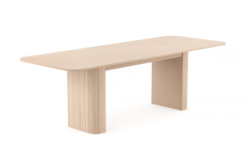 Kopparbo Spisebord 180 cm - Lyst hvitlasert eiketre - Møbler - Bord - Spisebord & kjøkkenbord