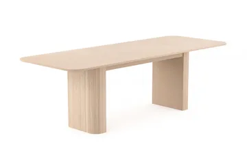 Kopparbo Spisebord 180 cm - Lyst hvitlasert eiketre - Møbler - Bord - Spisebord & kjøkkenbord