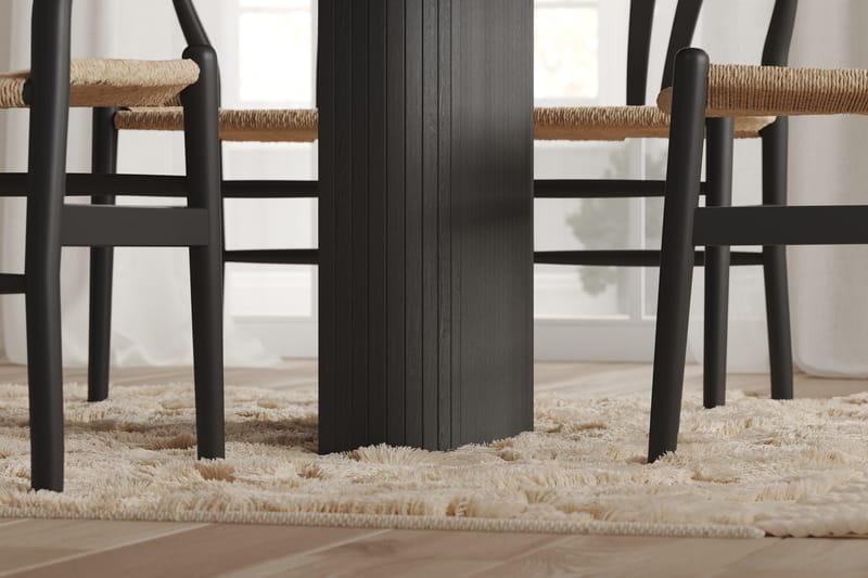 Kopparbo Spisebord 180 cm - Svart Tre - Møbler - Bord - Spisebord & kjøkkenbord