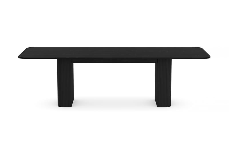 Kopparbo Spisebord 200-260 cm - Svart Tre - Møbler - Bord - Spisebord & kjøkkenbord