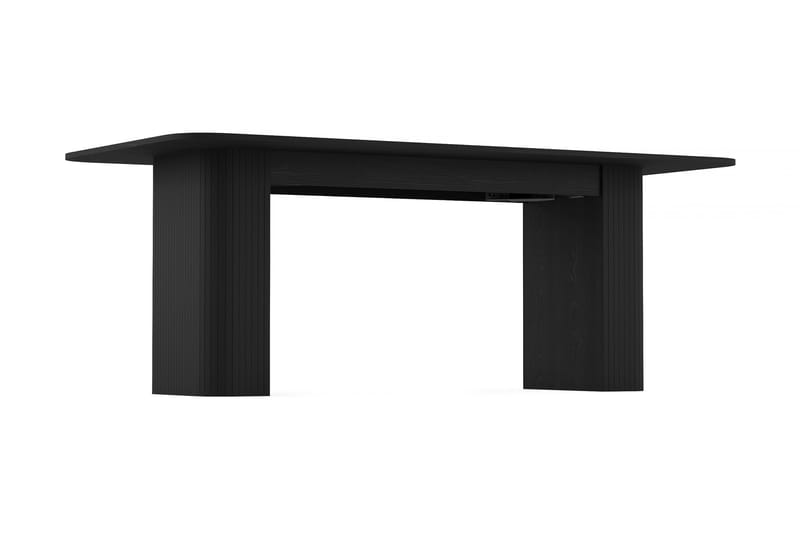 Kopparbo Spisebord 200-260 cm - Svart Tre - Møbler - Bord - Spisebord & kjøkkenbord