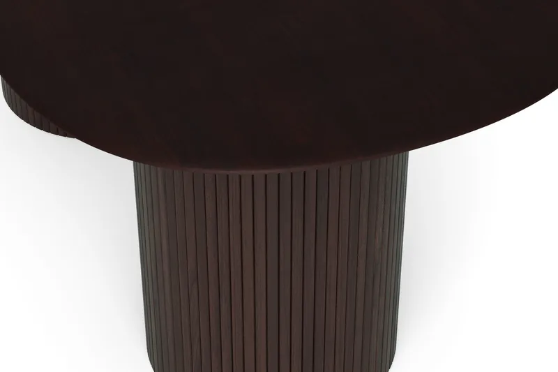 Kopparbo spisebord ovalt 180x90 cm finér - Røkt eik - Møbler - Bord - Spisebord & kjøkkenbord