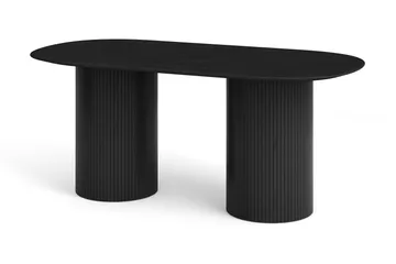 Kopparbo spisebord ovalt 180x90 cm finér