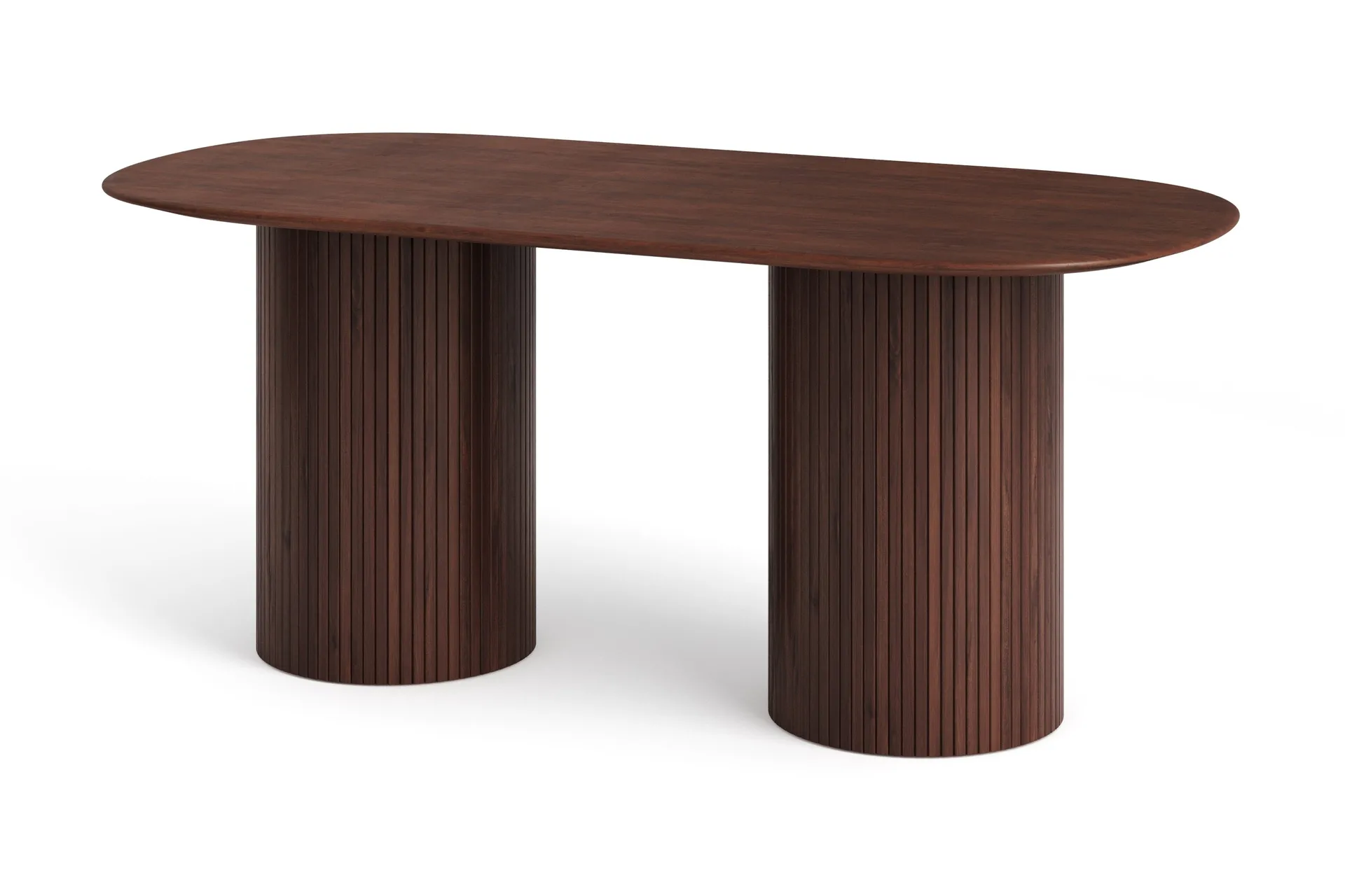 Kopparbo Spisebord Ovalt 180x90 cm Finer - Valnøtt